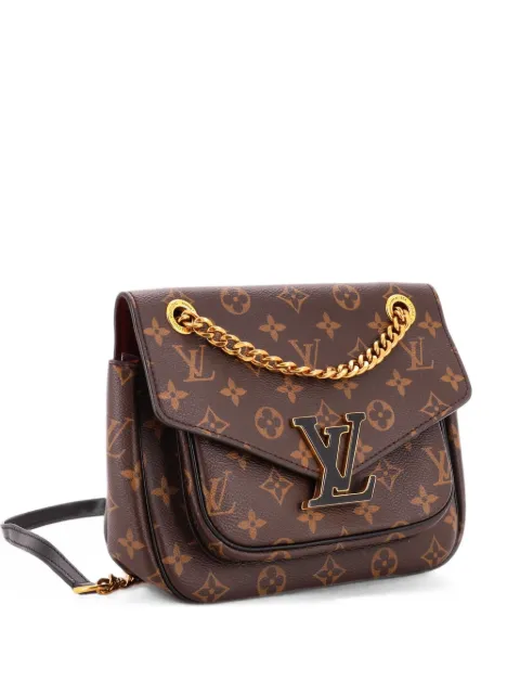 Louis Vuitton Pre-Owned Passy Handbag Monogram Canvas crossbody bag Brown E9LSD52HFJN11PJ6