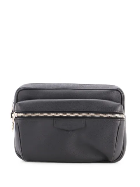 Louis Vuitton Pre-Owned Outdoor BumBag Taiga Leather belt bag Black UX8PWXOWFD4Y2XRA