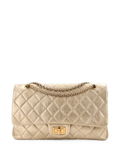 CHANEL Pre-Owned Reissue 2.55 Flap Bag Quilted Aged Calfskin 227 shoulder bag Gold APFEGKV3PDY76IDS