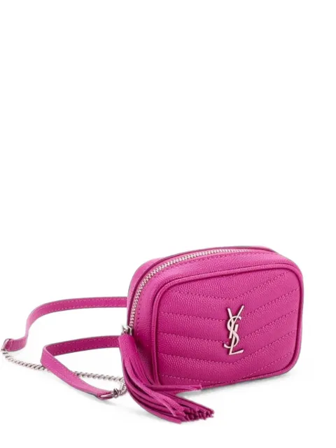 Saint Laurent Pre-Owned Lou Camera Bag Matelasse Chevron Leather Baby crossbody bag Purple THJRWTRZ50RXYHRU