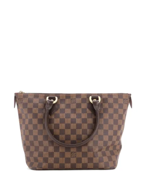 Louis Vuitton Pre-Owned Saleya Handbag Damier PM tote bag Brown 95Q7TFPDC9DHKO6F