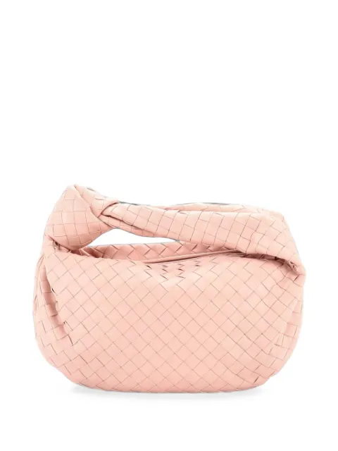 Bottega Veneta Pre-Owned BV Jodie Intrecciato Nappa Teen hobo bag Pink 2404FF4DOWJJY9HP