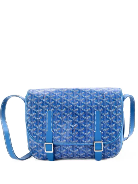 Goyard Pre-Owned Belvedere Messenger Bag Coated Canvas MM crossbody bag Blue 2FSD0GTN1MGUML7X