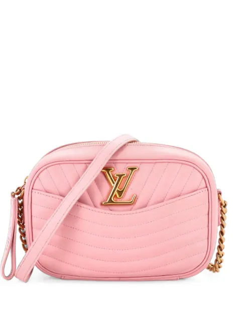 Louis Vuitton Pre-Owned New Wave Camera Bag Quilted Leather crossbody bag Pink NBQQR2MADBQPLM2R