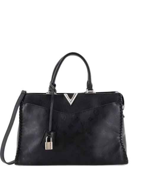 Louis Vuitton Pre-Owned Very Zipped Monogram Leather tote bag Black V0UQR9P4NLUL8DOV