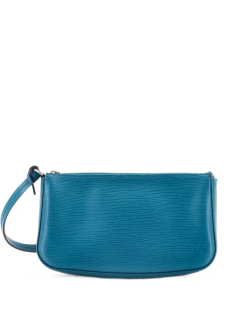 Louis Vuitton Pre-Owned Pochette Accessoires NM Epi Leather clutch bag Blue 4XW2IFPVN97TCR4U