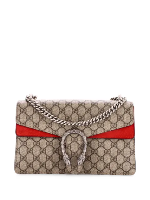 Gucci Pre-Owned Dionysus Bag GG Coated Canvas Small shoulder bag Brown 5S0W8J1B2CUE7GNS