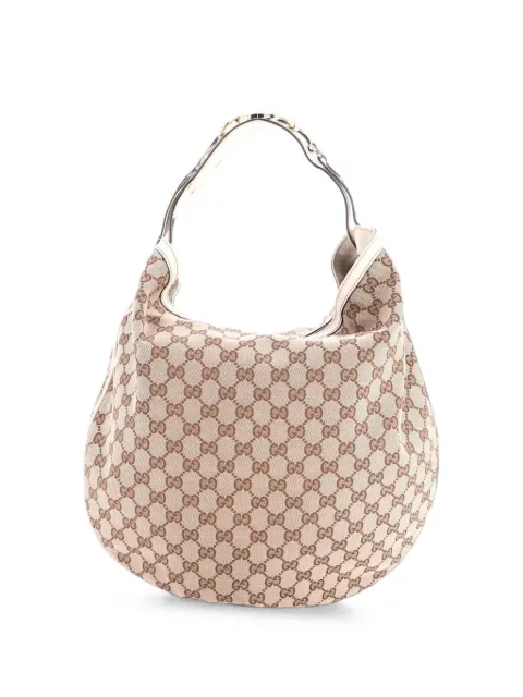 Gucci Pre-Owned Wave GG Canvas hobo bag Brown 6FIYFL8Y0G7EXQSU