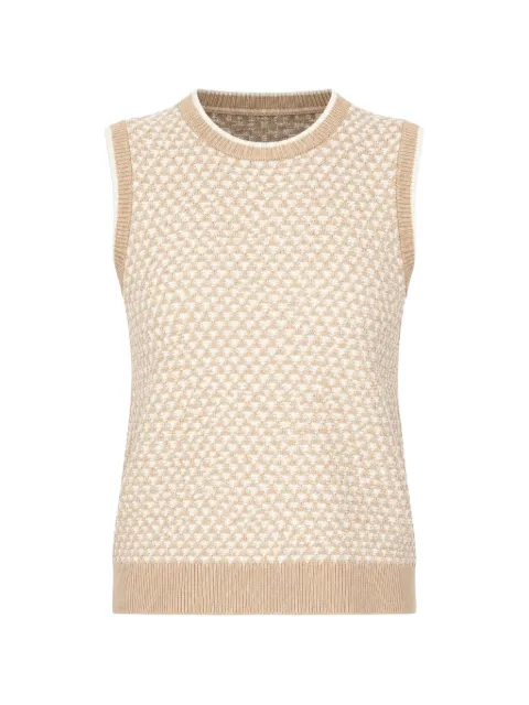 Varley Jenson geometric-knit sweater Neutrals VAR03291