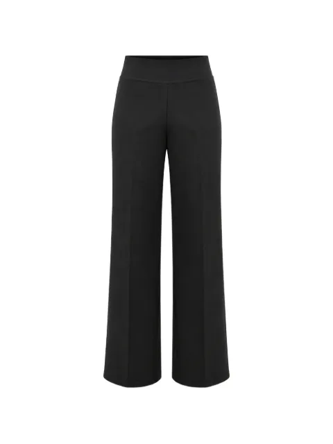 FRANK LYMAN pressed-crease tailored trousers Black 233015