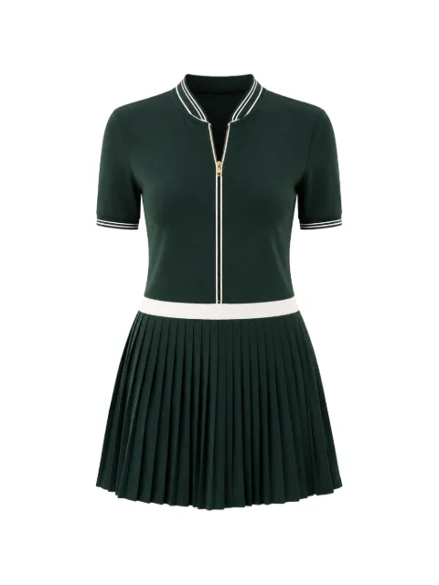 Varley Lainey Court mini dress Green VAR03339