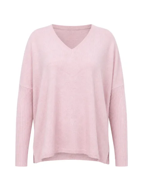 Not Shy Faustine V-neck sweater Pink NF3B000WSC000