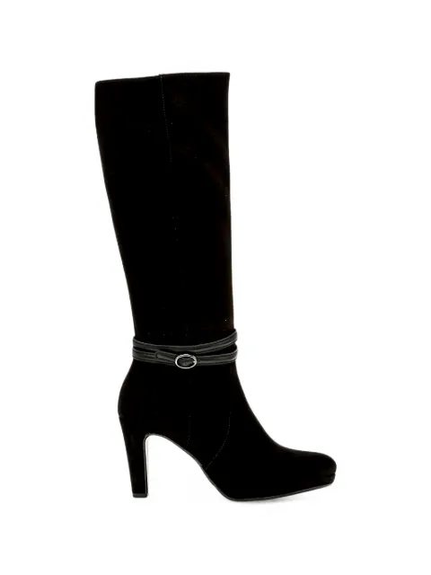 GABOR buckle-detail knee-high boots Black 95779