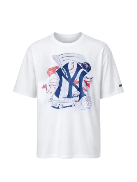 NEW ERA CAP x New York Yankees graphic-print T-shirt White 60564755