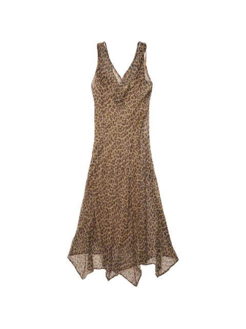MOTHER The Hanky midi dress Brown 909532165