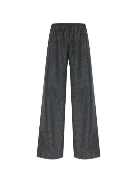 Fabiana Filippi elasticated-waistband straight-leg trousers Grey PAD226F291M3780000