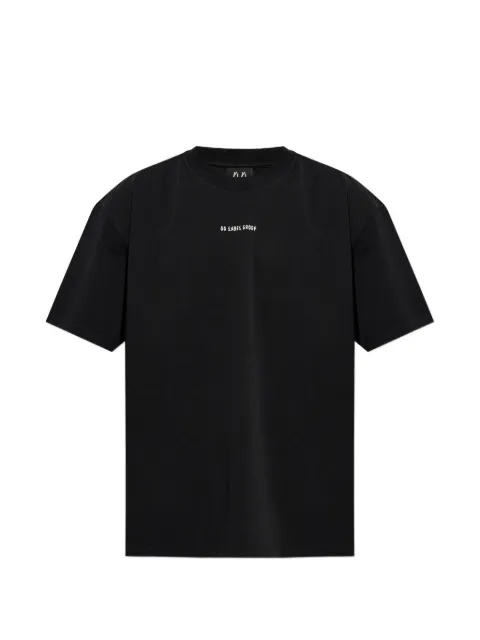 44 LABEL GROUP Valery logo-print T-shirt Black B0030669FA706