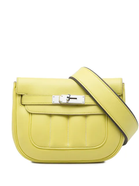 Hermès Pre-Owned 2013 Mini Swift Berline crossbody bag Yellow YLGJSKKEHO7SLSAF