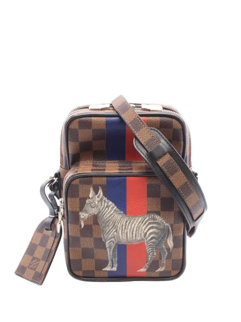 Louis Vuitton Pre-Owned 2016 Chapman Brothers Damier Ebene Savannah Amazon crossbody bag Brown XYY1RJVDSCWM1Z93