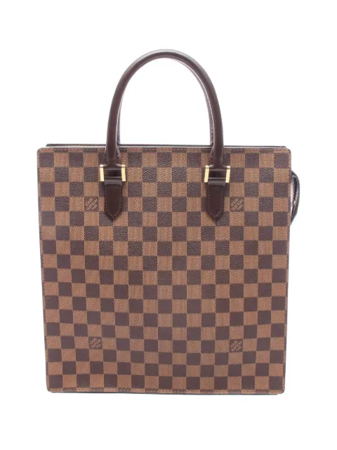 Louis Vuitton Pre-Owned 2004 Damier Ebene Venice Sac Plat tote bag Brown A5251SEBULGOY3TH
