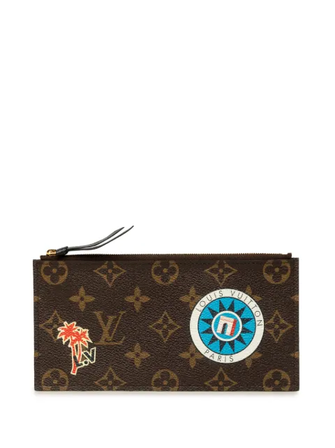 Louis Vuitton Pre-Owned 2015-2026 Monogram World Tour Felicie Insert Zip pouch Brown IT516QUYSGZV7L6L
