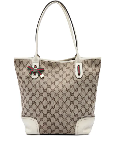 Gucci Pre-Owned 2016-2026 GG Canvas Princy tote bag White 6KZ5SOR860AZEZCD