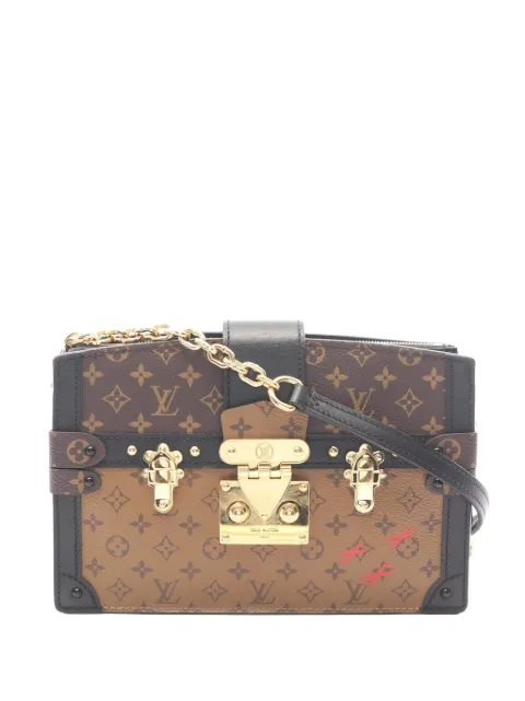 Louis Vuitton Pre-Owned 2018-2026 Monogram Reverse Trunk Clutch crossbody bag Brown C1RKI20BADCIB4MG