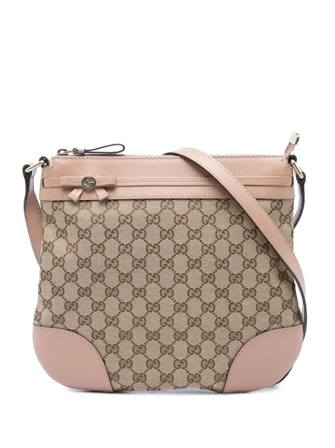 Gucci Pre-Owned 2016-2026 GG Canvas Mayfair crossbody bag Neutrals R0AZWRTSYBRBM32C