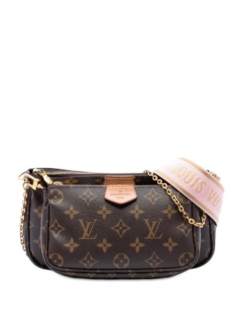 Louis Vuitton Pre-Owned 2020 Monogram Multi Pochette Accessoires satchel Brown DGLKI66YYPBJ5611