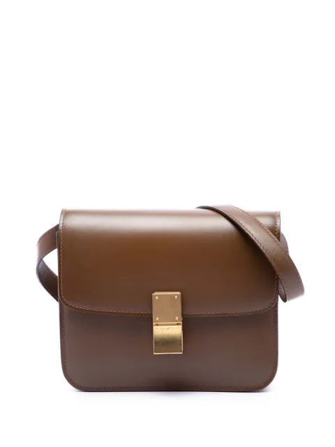 Celine Pre-Owned 2000 Teen Calfskin Classic Box crossbody bag Brown BN8OMMK79NIL140G