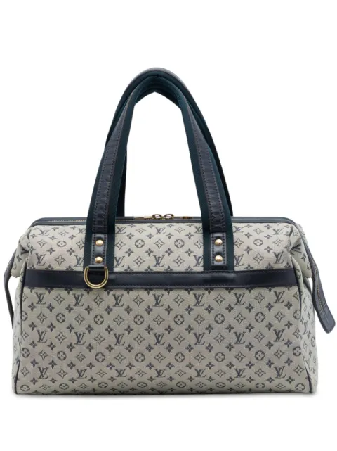 Louis Vuitton Pre-Owned 2001 Monogram Mini Lin Josephine GM handbag Grey 02VM4ENWGHMP2WSY