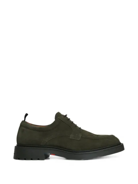 Tommy Hilfiger lace-up suede derby shoes Green FM0FM05980