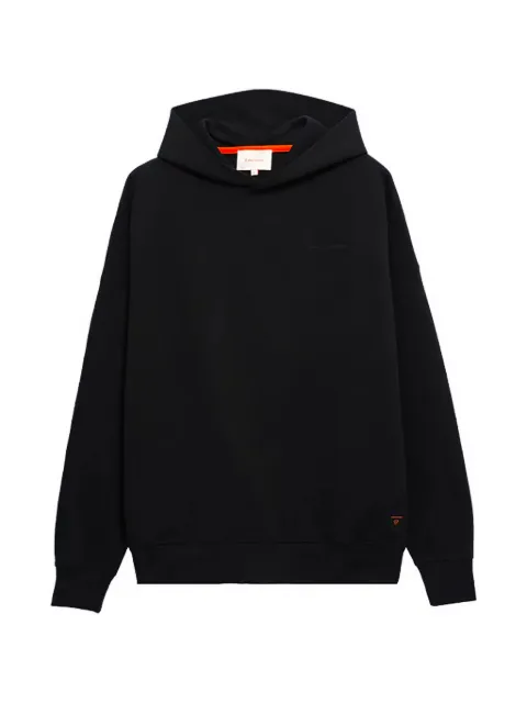 GERTRUDE Antoine Metallic logo-print hoodie Black E26ANTOINEMETALBLACK