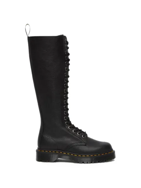 Dr. Martens 1B60 Bex Pisa lace-up knee-high boots Black 27016001
