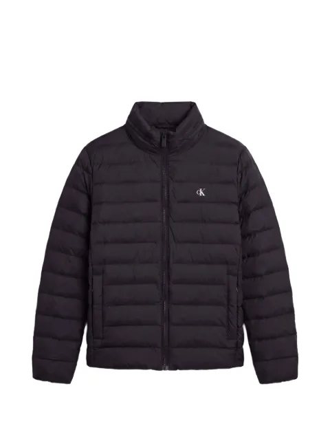 Calvin Klein quilted logo-print jacket Blue LV04RC511GCEF