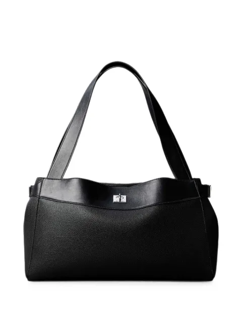 Calvin Klein Signature turn-lock tote bag Black LV04F3887GUB1