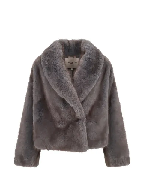 VALENTINI 1972 shawl-collar jacket Grey 4130REV