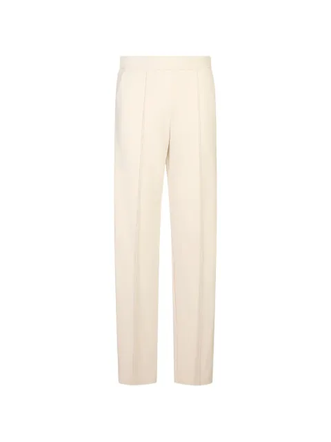 Agnona pressed-crease cashmere trousers White T71203YY6001