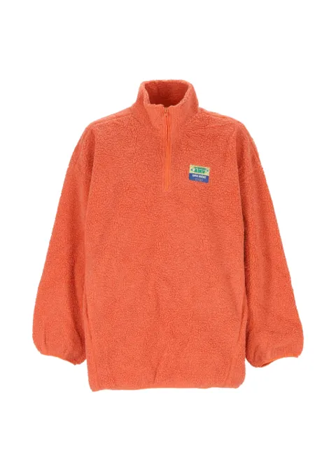 American Vintage Hoktown quarter-zip sweatshirt Orange MHOK03CH26