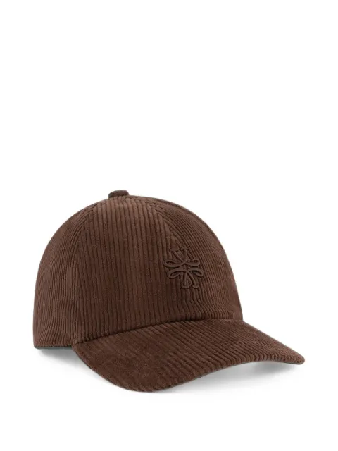 Jacob Cohën logo-embroidered corduroy baseball cap Brown JUMA0081001T597ARWG18