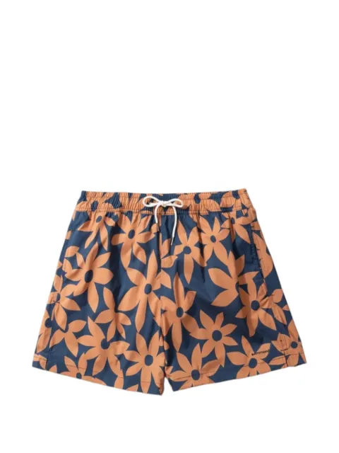 Dean Edmonds floral-print swim shorts Blue 1267003590PLAINNAVY