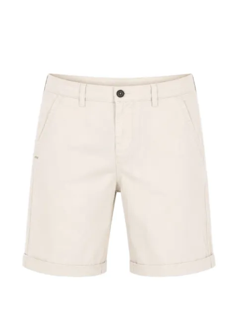 40 WEFT logo-patch turn-up shorts White SERGENTBE2649W2139