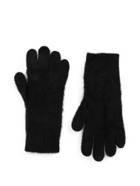 Soft Goat fine-knit gloves Black 2484100001BLACK