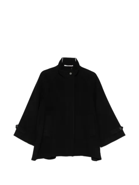 Tagliatore button-cuff flared jacket Black LEILA350001N5051