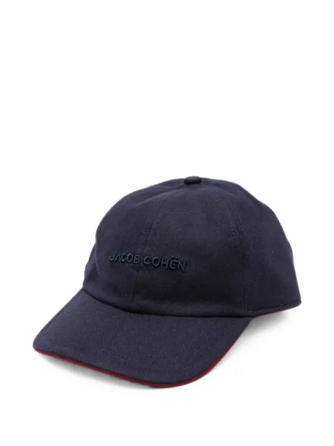 Jacob Cohën logo-embroidered baseball cap Blue JUEA0070002T034BRW