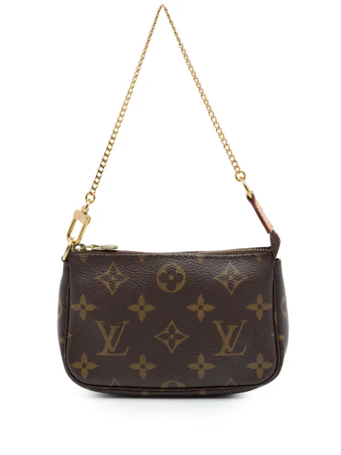 Louis Vuitton Pre-Owned 2021 Monogram Mini Pochette Accessoires handbag Brown 48FCZC8K2AD400Z1