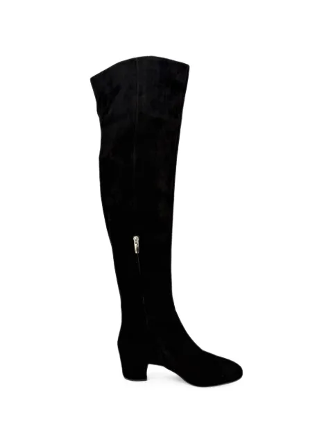 Gianvito Rossi almond-toe knee-high boots Black RFCPUGBSH779756W