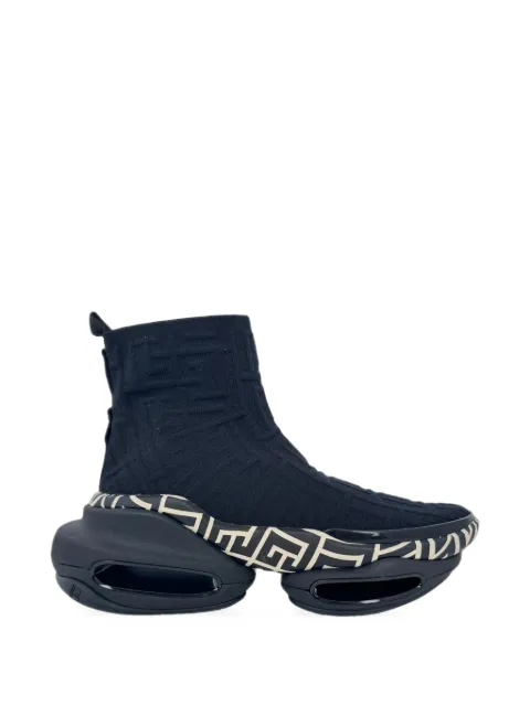 Balmain Pre-Owned B-Bold high-top sneakers Black RFCPUGBSH787153M