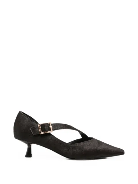 Bibi Lou buckle-fastening pointed-toe pumps Black 526Z90VK