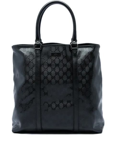 Gucci Pre-Owned 2016-2026 GG Imprime Joy Vertical tote bag Black TRTTZYXRL0PI33HH